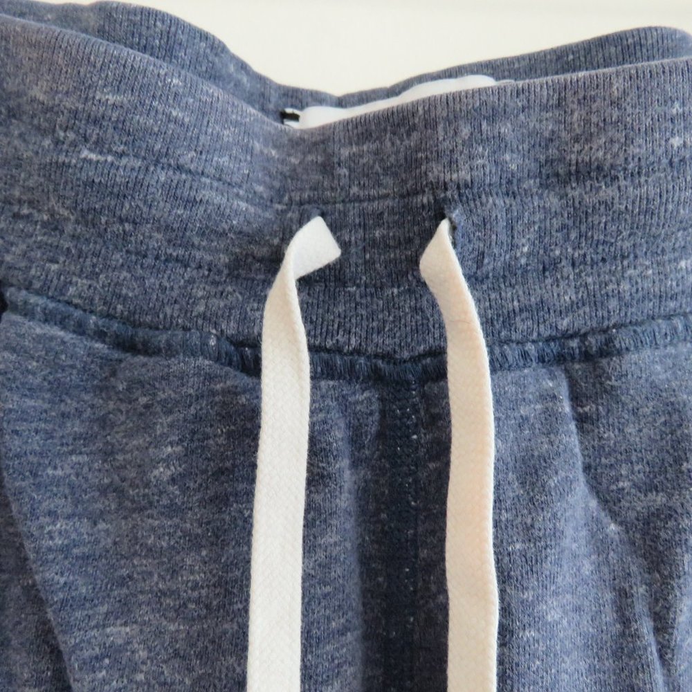 REIGNING CHAMP Heathered Blue Midweight Terry Sweat Short - Size M - Picture 11 of 13